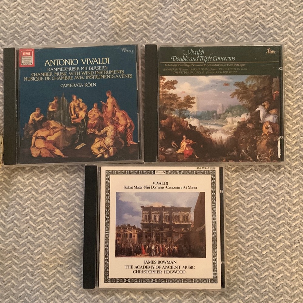 CD 3 for 1 price Vivaldi